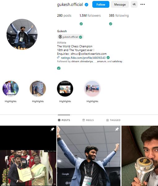 Gukesh d net worth