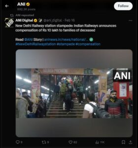 delhi station stamped