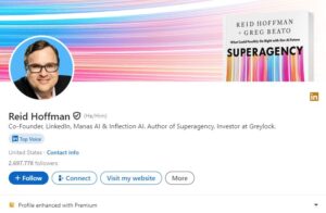Reid Hoffman Net Worth in Billion Reid Hoffman Net Worth in Billion